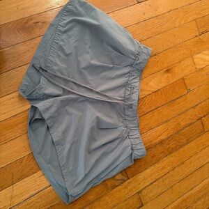 Lululemon Athletica Light Gray / blue Athletic Shorts